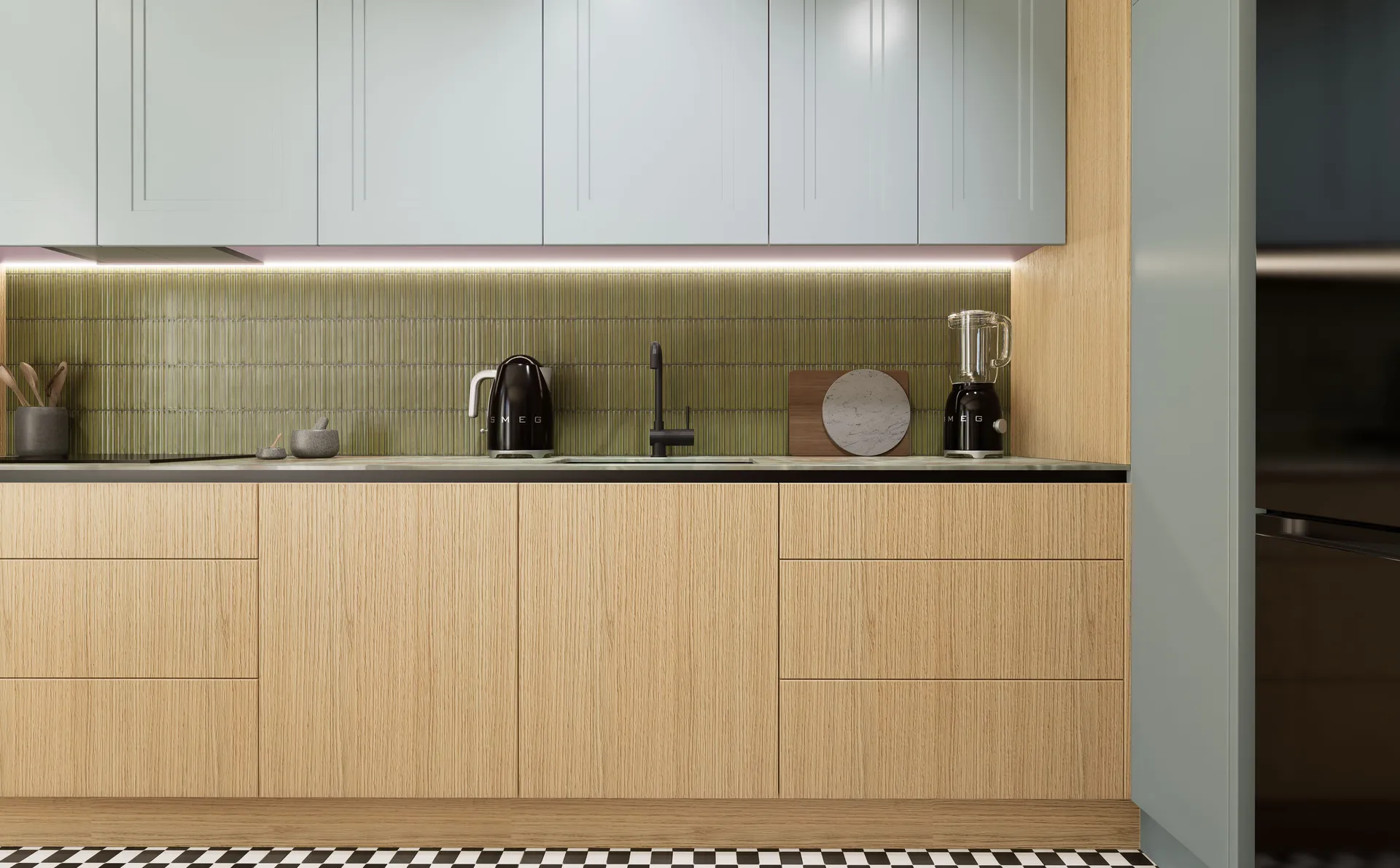 Apartament Gdańsk 62 m² – architekt wnętrz Trójmiasto, Łukasz Macuga