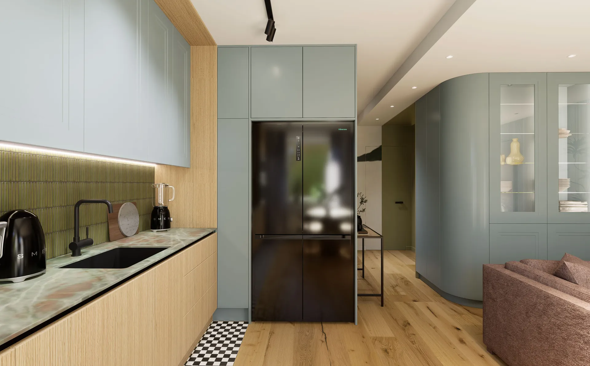 Apartament Gdańsk – architekt wnętrz, Łukasz Macuga